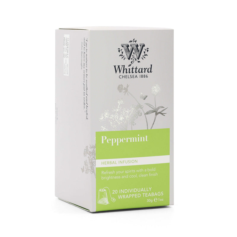 Whittard Peppermint Infusion 20 teabags 30g (British brand)