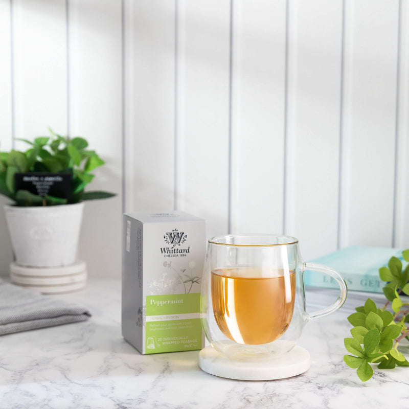 Whittard Peppermint Infusion 20 teabags 30g (British brand)