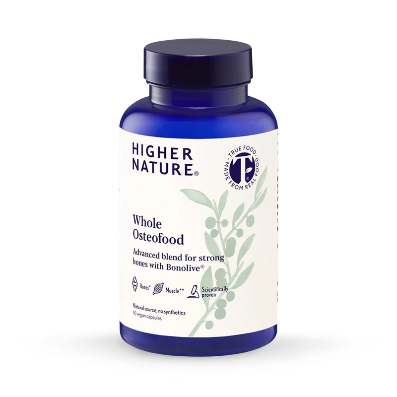 True Food Osteofood wholefood bone health blend 60 vegan capsules, UK version