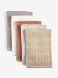 Natural Terry tea towels set of 5, imported from the UK