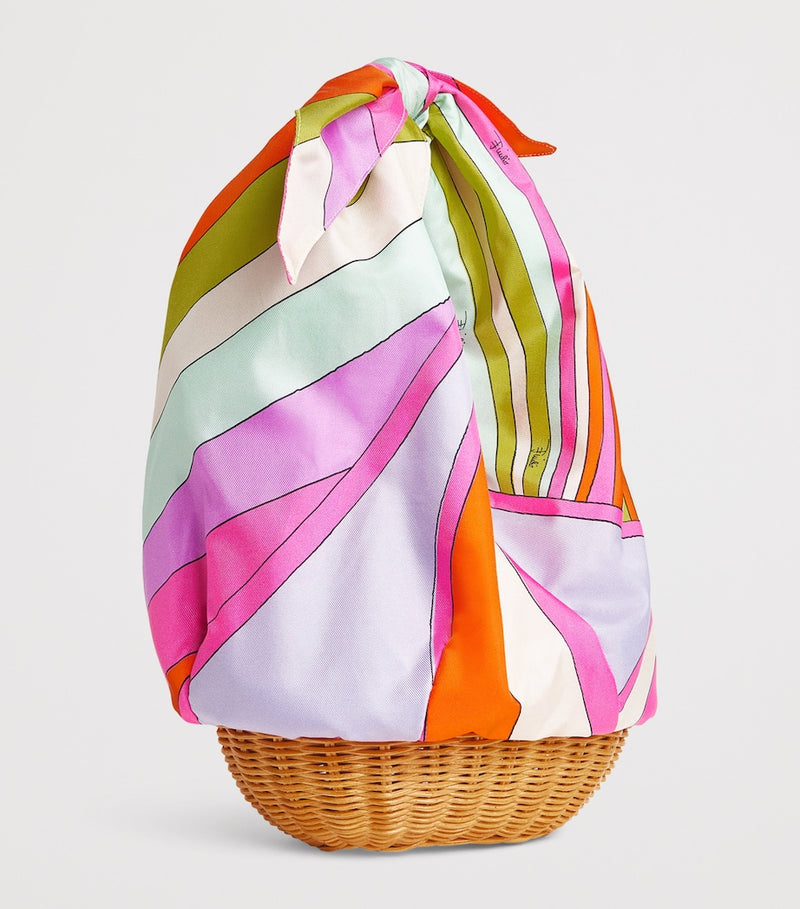 PUCCI Iride Print bucket bag (British brand)