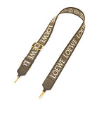 LOEWE Jacquard Anagram bag strap, UK version