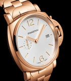 Panerai Luminor Due TuttoOro rose gold watch 42mm (British brand)