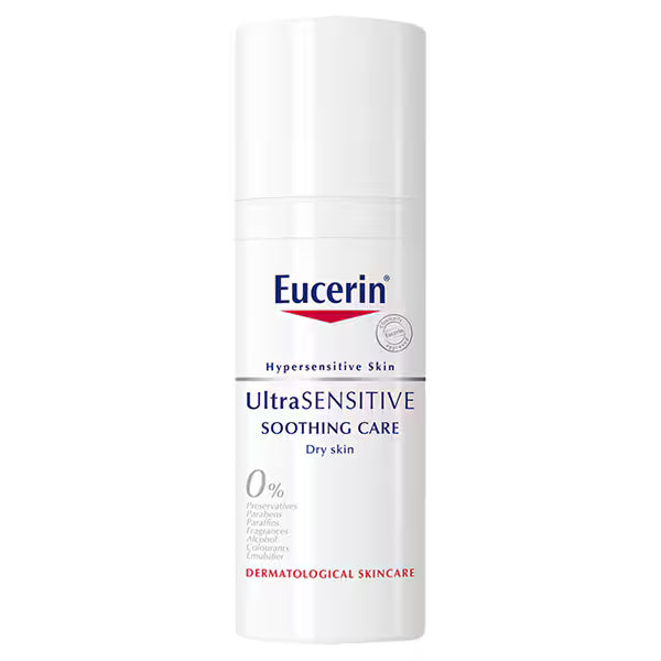 Eucerin Soothing Care Cream Dry Skin 50ml - British product