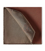 Harrods Brunello Cucinelli Silk Pocket Square 35cm x 35cm- Buy online at McGrocer