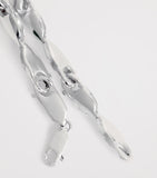 Bleue Burnham sterling silver lobster clasp bracelet (British brand)