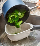 Joseph Joseph Droplet Colander with folding handle - British product