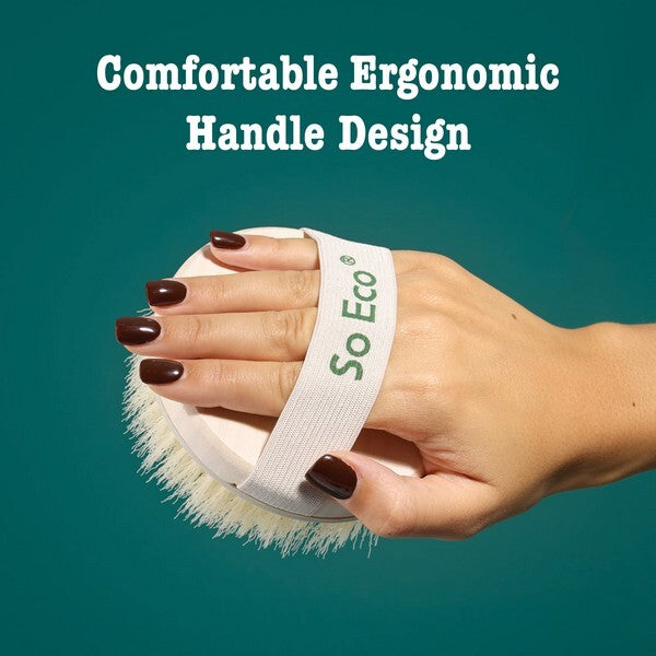 So Eco dry body brush bamboo handle (British brand)