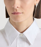 Givenchy Spike Earrings silver tone drop design, UK version