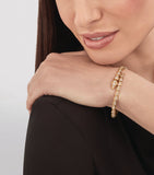 Bvlgari Serpenti Viper yellow gold diamond bracelet (British brand)