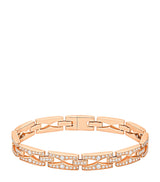 Harrods Bvlgari Rose Gold and Diamond B.zero1 Rock Bracelet- Buy online at McGrocer