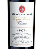 Gérard Bertrand Legend Vintage Rivesaltes fortified wine 1977 75cl, UK version