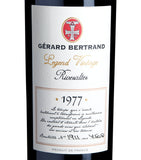 Gérard Bertrand Legend Vintage Rivesaltes fortified wine 1977 75cl, UK version