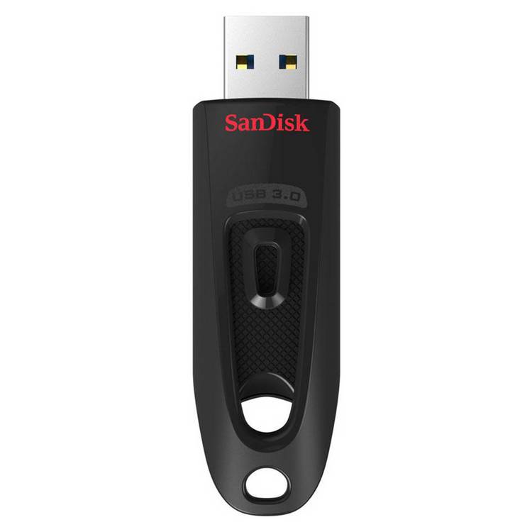 SanDisk Ultra USB 3.0 flash drive 128GB (British brand)