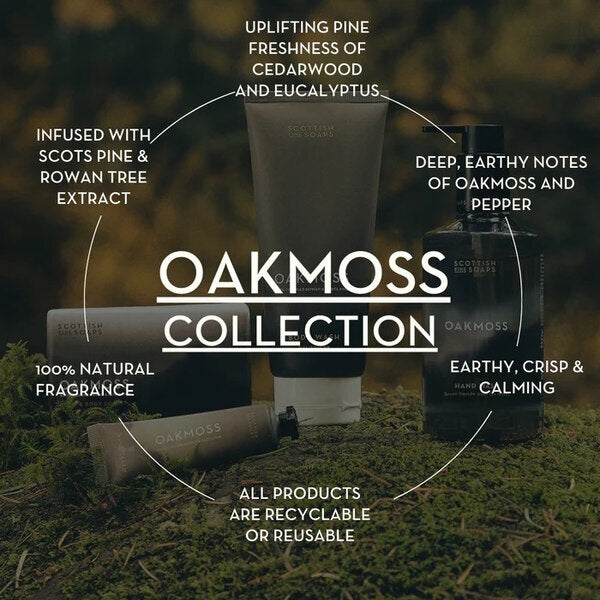 Scottish Fine Soaps oakmoss body wash 200ml (British brand)