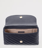 Jimmy Choo Curve quilted leather cross-body bag - British product