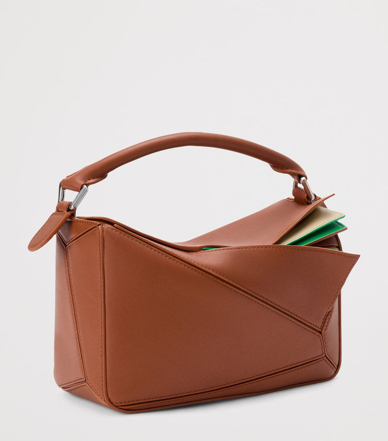 LOEWE layered leather Puzzle top-handle bag small size (British brand)