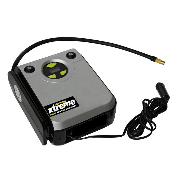 Challenge Xtreme digital tyre inflator with auto cut-off, imported from the UK
