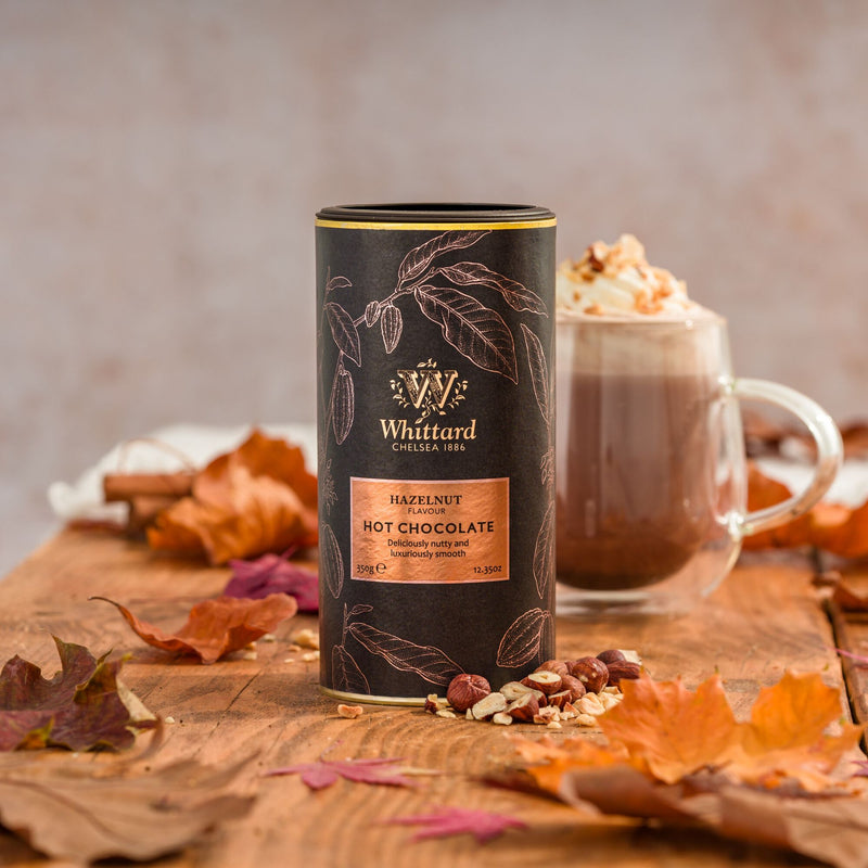 Whittard hot chocolate hazelnut flavour 350g, UK version
