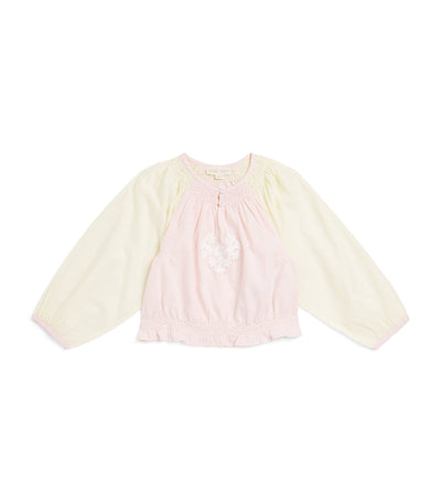 Blouse Elanor en coton brodé pour 4-12 ans - Acheter en ligne sur McGrocer