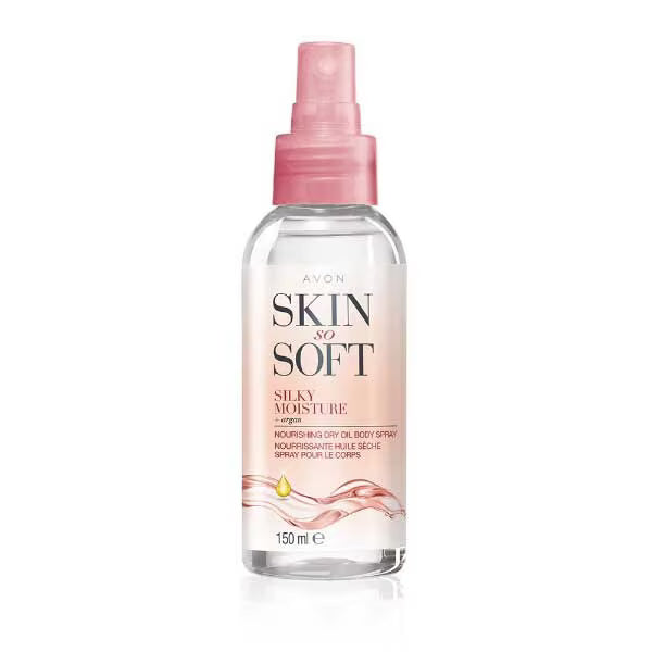 DNR Body Oil Spray Silky Moisture 150ml, imported from the UK