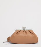 Weekend Max Mara medium Pasticcino leather clutch bag - British product