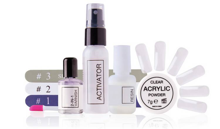 Rio Quick Dip acrylic nails extension kit, imported from the UK