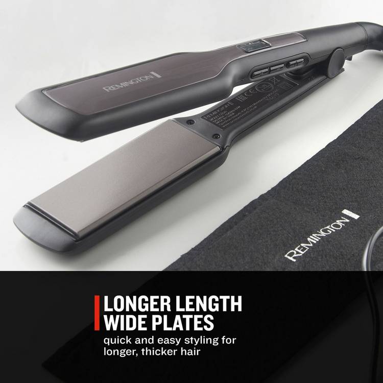 Remington S5525 Pro-Ceramic hair straightener black grey - British product