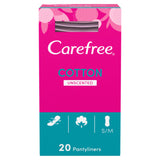 Carefree Folded Breathable Panty Liners Pack of 20 - British product