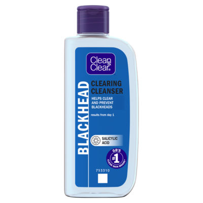 Clean & Clear Blackhead Clearing Oil-Free Cleanser 200ml - British product