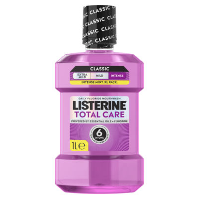 ASDA Listerine Total Care 10-in-1 Clean Mint Mouthwash 1L- Buy online at McGrocer
