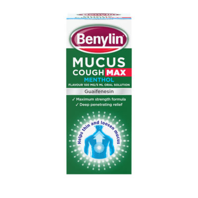 Sirop oral Benylin Mucus Cough Max Menthol Flavour Cough Solution 150ml