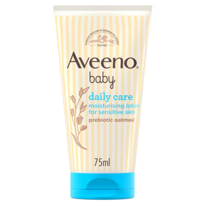 Aveeno baby lotion with colloidal oatmeal for sensitive skin 75ml - British product