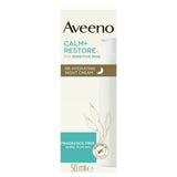 ASDA Aveeno Face CALM & RESTORE Night Face Cream Moisturiser 50ml- Buy online at McGrocer