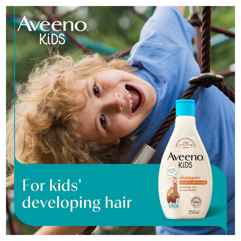 Aveeno kids shampoo with oat and shea butter 250ml - British product