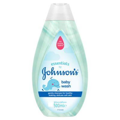 Johnson's Essentials baby wash 500ml, UK version
