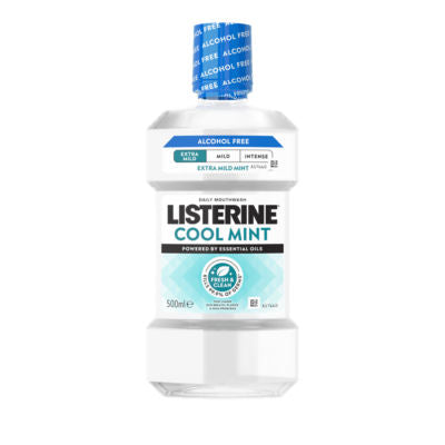 Listerine Cool Mint alcohol free mouthwash 500ml - British product