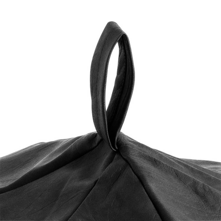 Kaikoo faux leather bean bag black, imported from the UK