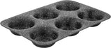 Scoville Neverstick 6 Cup Cupcake Tray, imported from the UK
