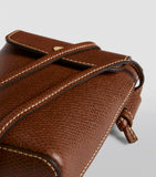 Longchamp Épure leather phone case with strap, UK version