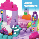 Mega Bloks Build n Learn table pink, UK version