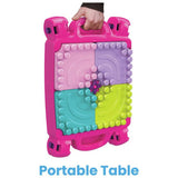 Mega Bloks Build n Learn table pink, UK version