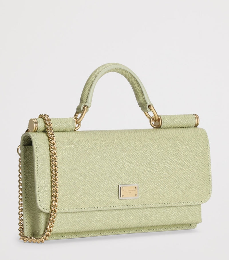 Dolce&Gabbana micro calfskin phone bag, imported from the UK