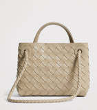 Bottega Veneta mini leather Andiamo top-handle bag - British product