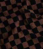 BAINA Check Quill facecloth 30cm organic cotton (British brand)
