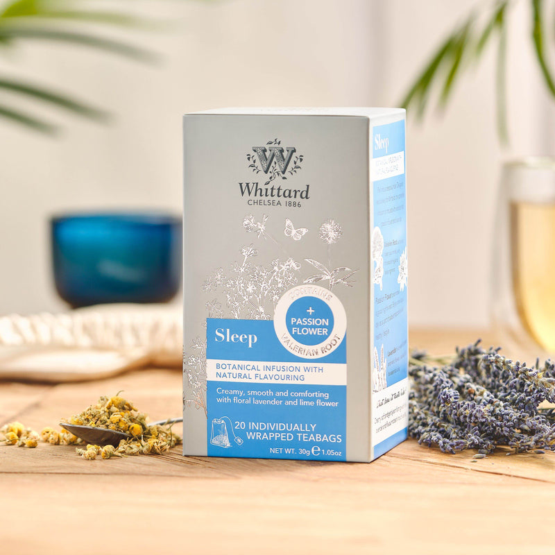 Whittard Sleep botanical tea 20 individually wrapped teabags - British product