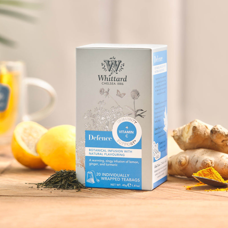 Whittard Defence botanical infusion teabags 20 count, UK version
