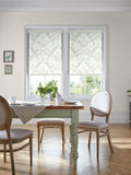 Laura Ashley Parterre sage green roller blind - British product