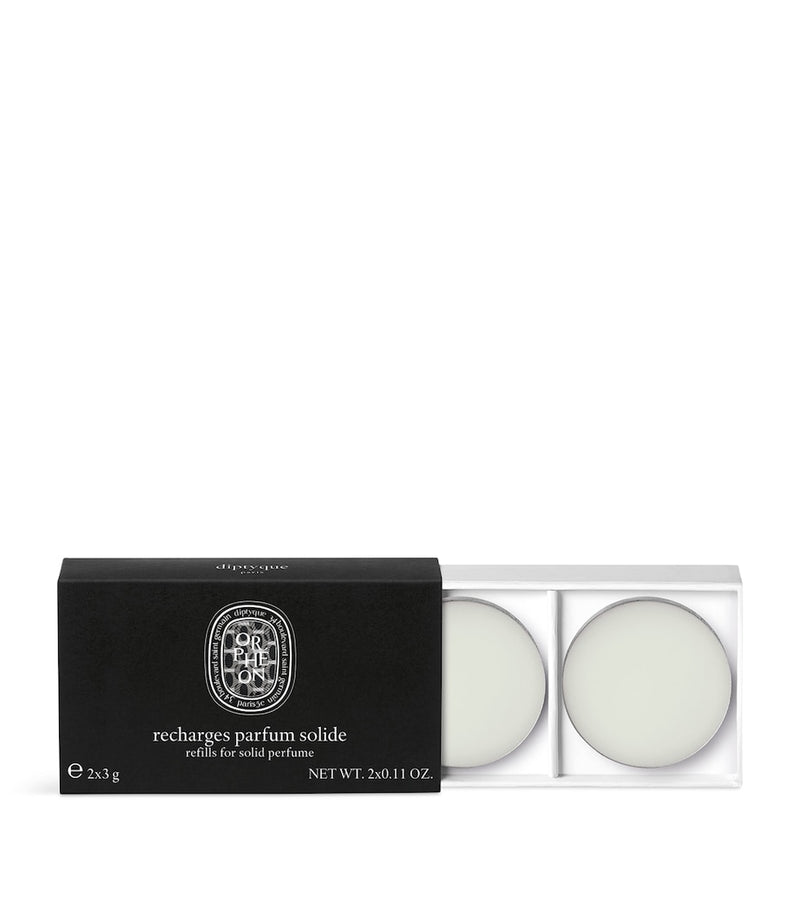 Diptyque Orphéon solid perfume refill 2x3g, UK version
