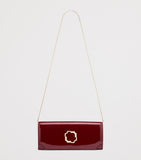 Malone Souliers Vivien patent leather clutch bag - British product